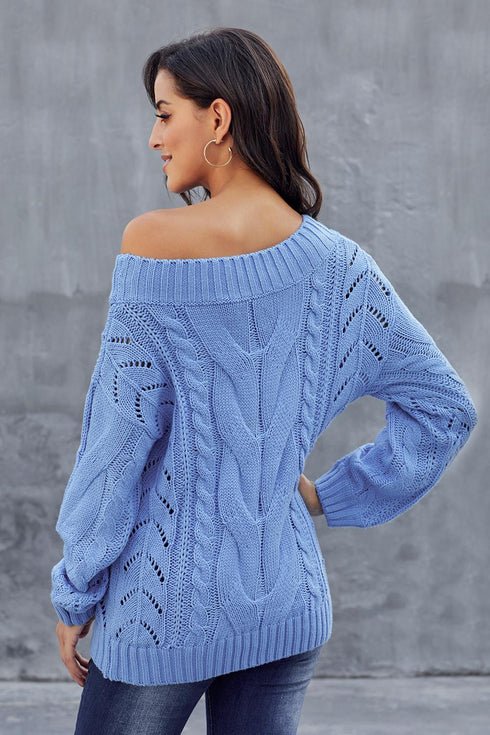 Chunky Oversized Pullover Sweater